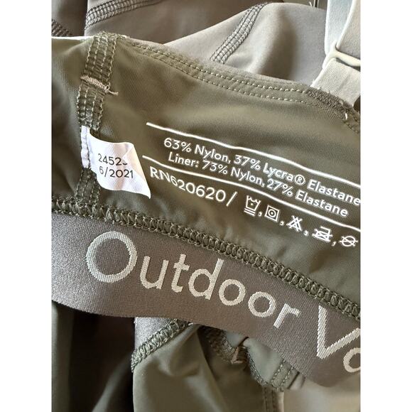 Outdoor Voices Superform Bodysuit Romper in Green Size Small - Picture 6 of 7